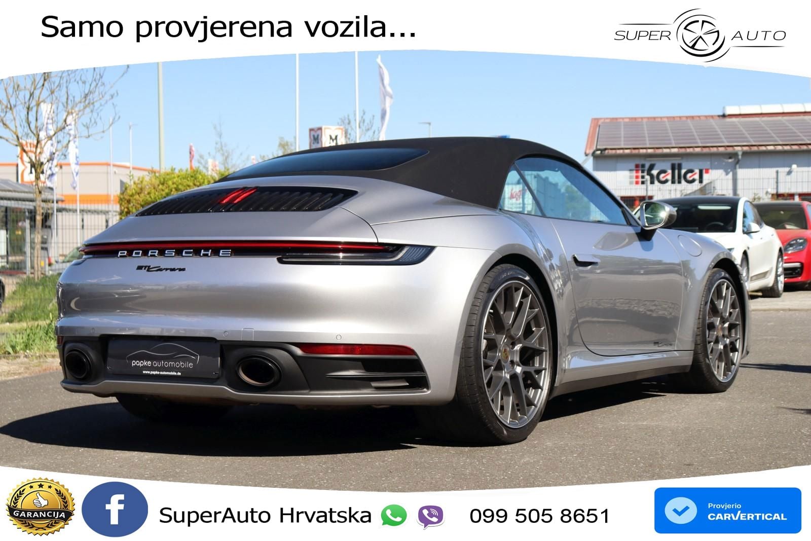 Porsche 911 Carrera Cabriolet 3.0 (385 KS) PDK MATRIX+GR SJED+KAM