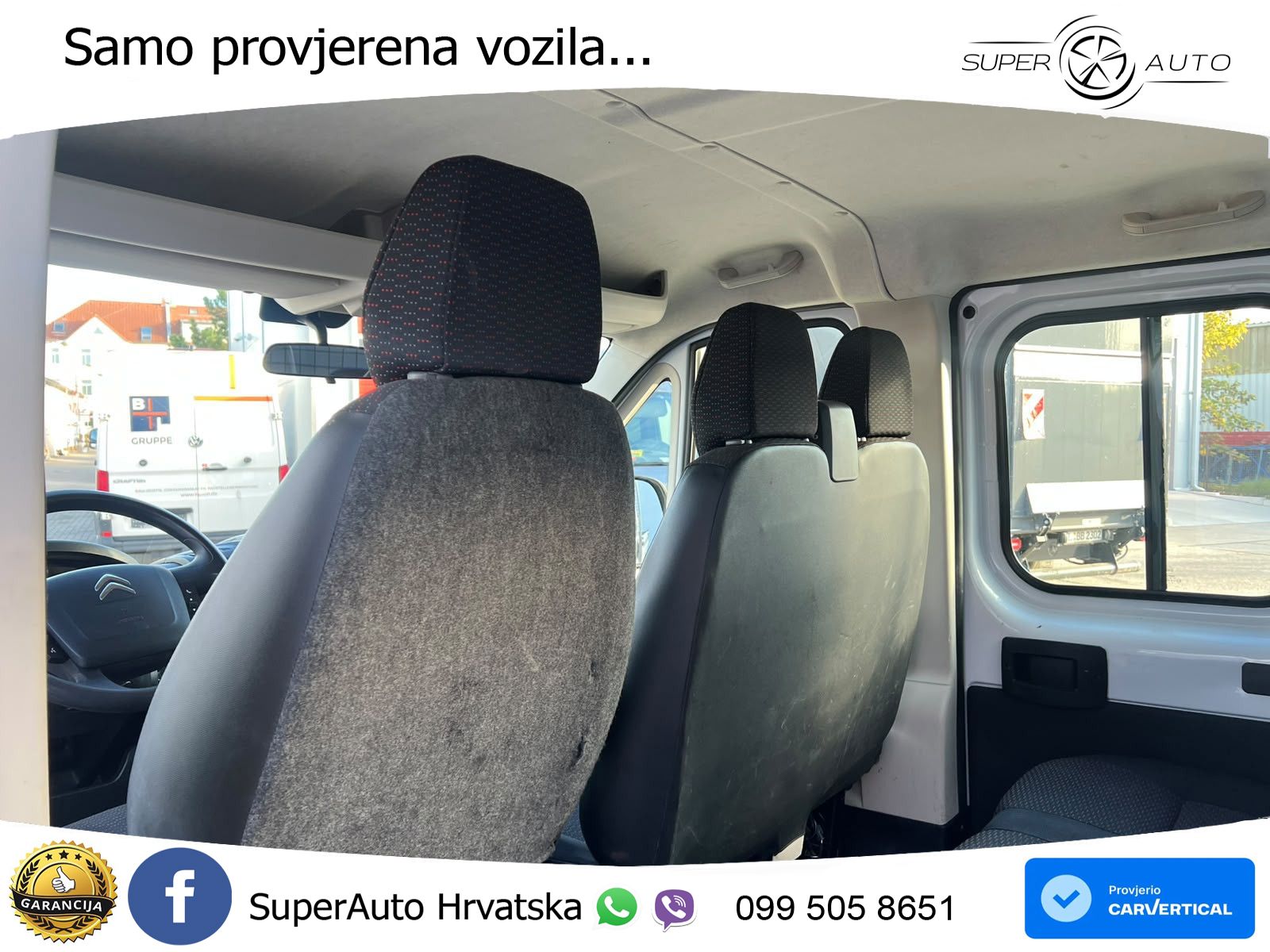 Citroën Jumper 3-Seiten Kipper Doka L4 1.Hand 140 KS