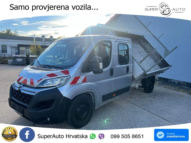 Citroën Jumper 3-Seiten Kipper Doka L4 1.Hand 140 KS