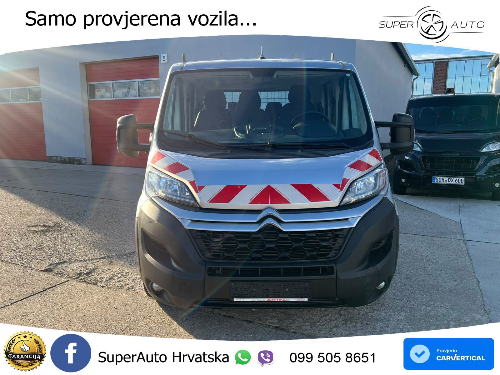 Citroën Jumper 3-Seiten Kipper Doka L4 1.Hand 140 KS