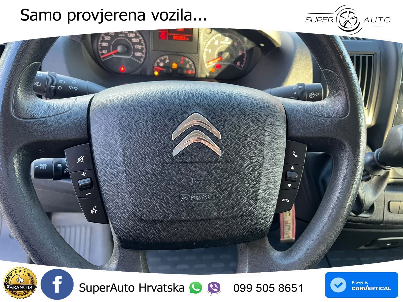 Citroën Jumper 3-Seiten Kipper Doka L4 1.Hand 140 KS