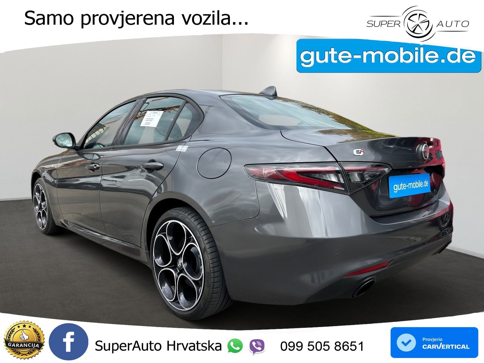 Alfa Romeo Giulia 2.0 Turbo (280 KS) Q4 Automatic