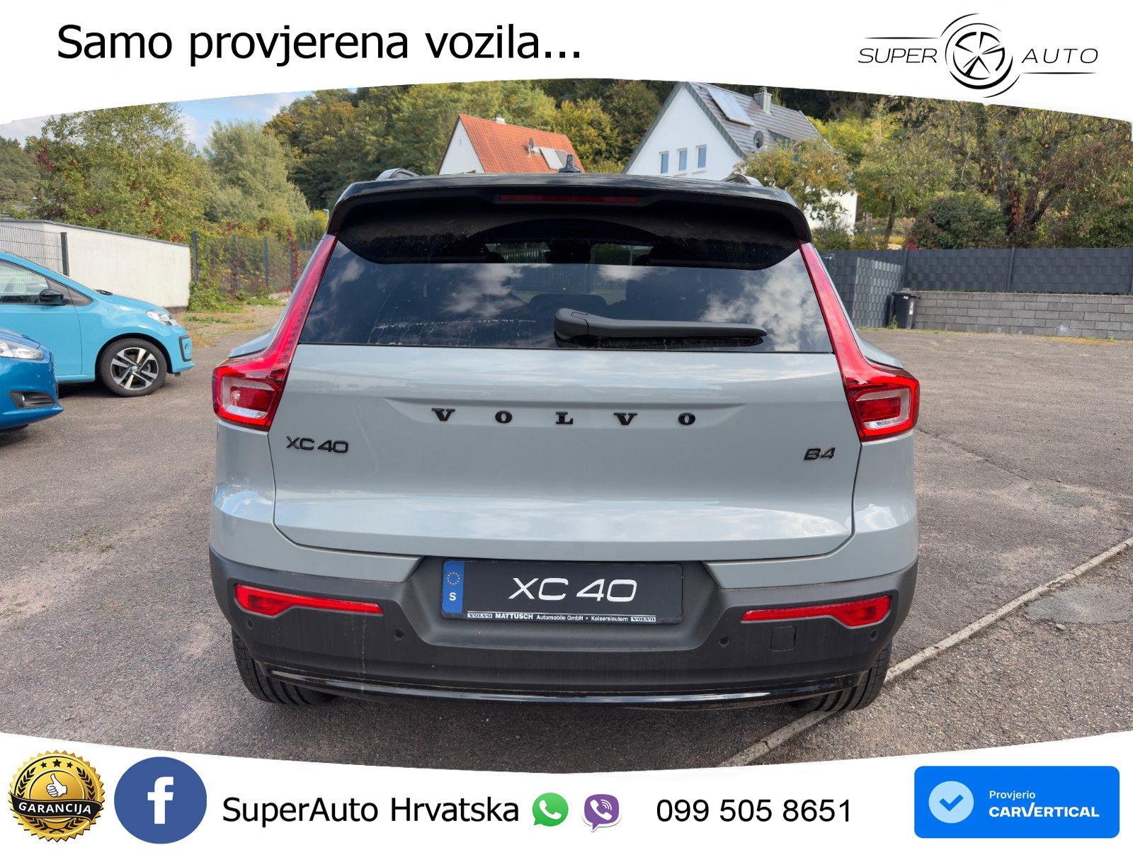 Volvo XC40 2.0 B4 197 KS Automatic LED+GR SJED+ACC
