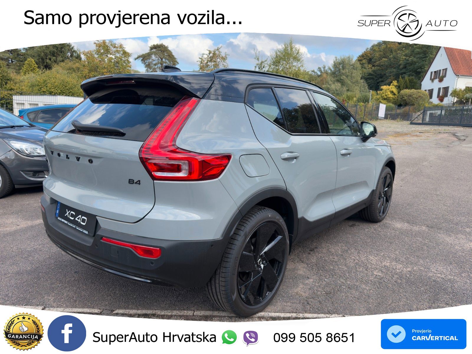 Volvo XC40 2.0 B4 197 KS Automatic LED+GR SJED+ACC