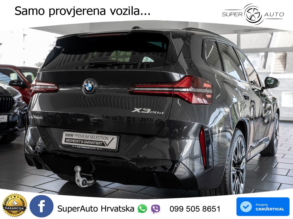 BMW X3 20d xDrive Steptronic M Sport ACC+GR SJED+360+PANO
