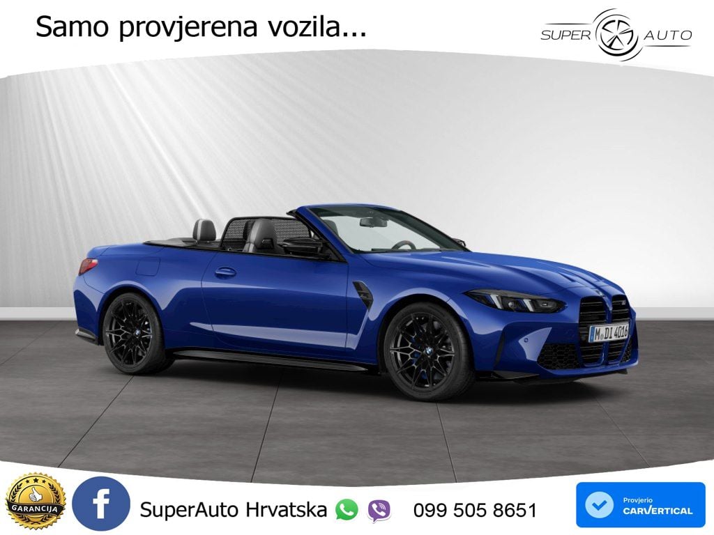 BMW M4 Convertible Competition 3.0 (530 KS) xDrive Steptronic