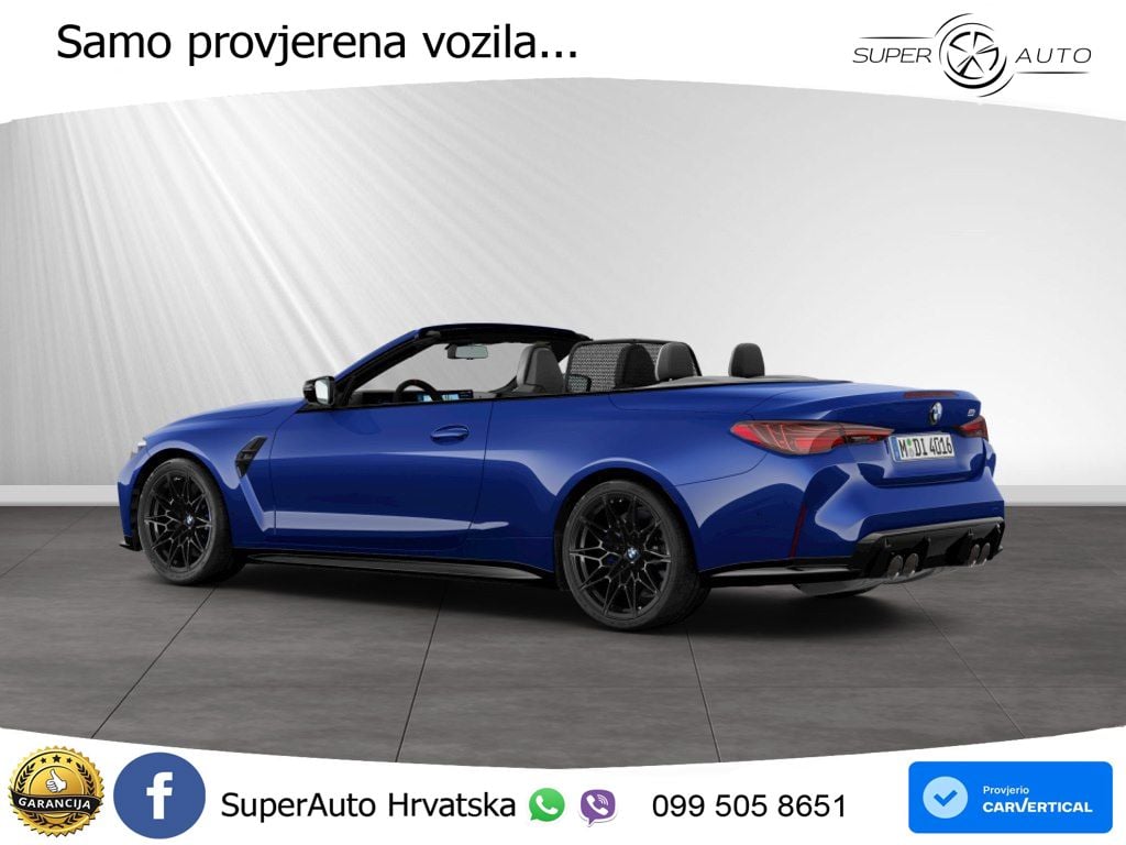 BMW M4 Convertible Competition 3.0 (530 KS) xDrive Steptronic