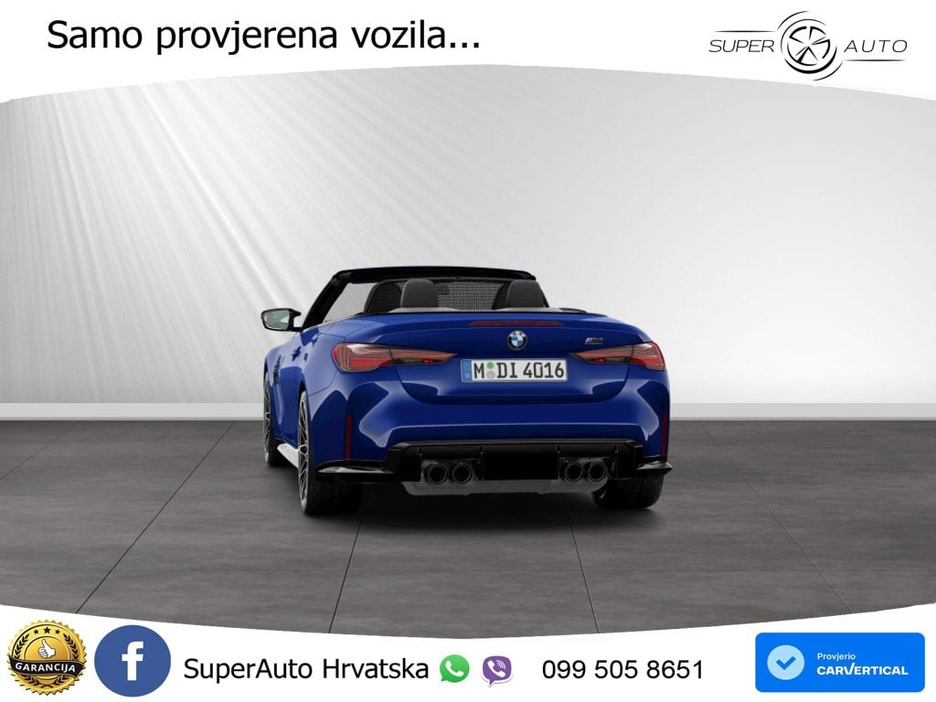 BMW M4 Convertible Competition 3.0 (530 KS) xDrive Steptronic