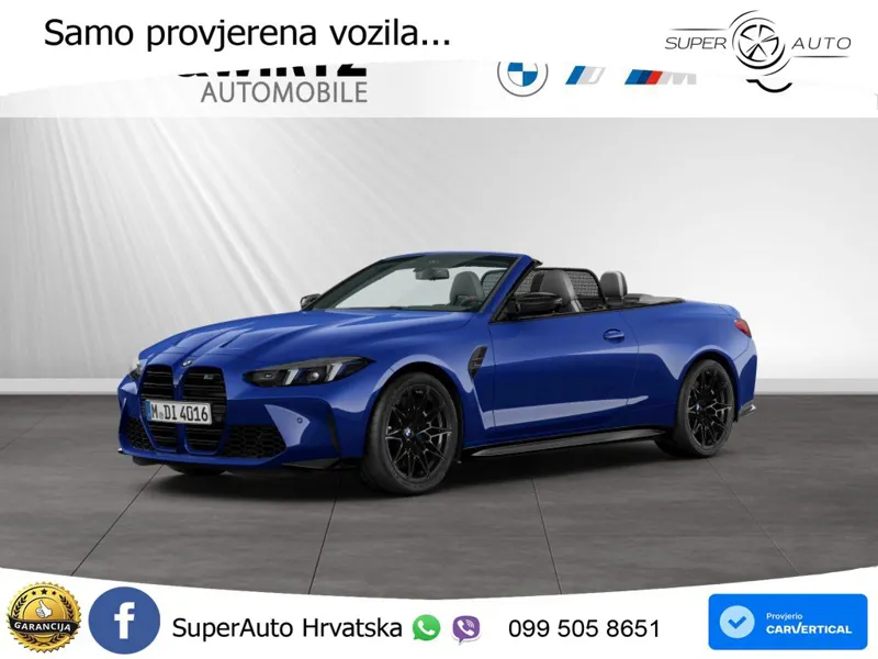 BMW M4 Convertible Competition 3.0 (530 KS) xDrive Steptronic
