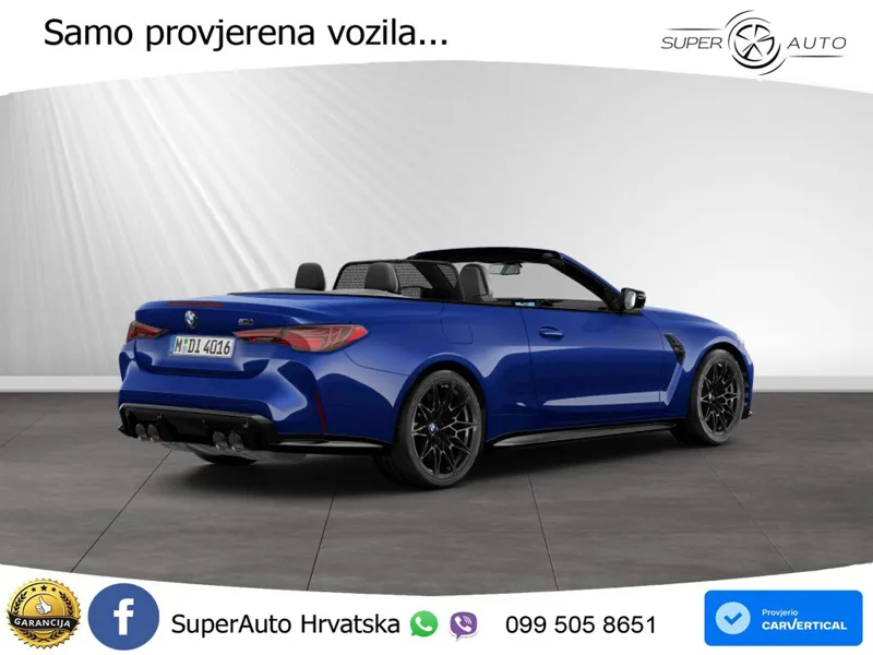 BMW M4 Convertible Competition 3.0 (530 KS) xDrive Steptronic