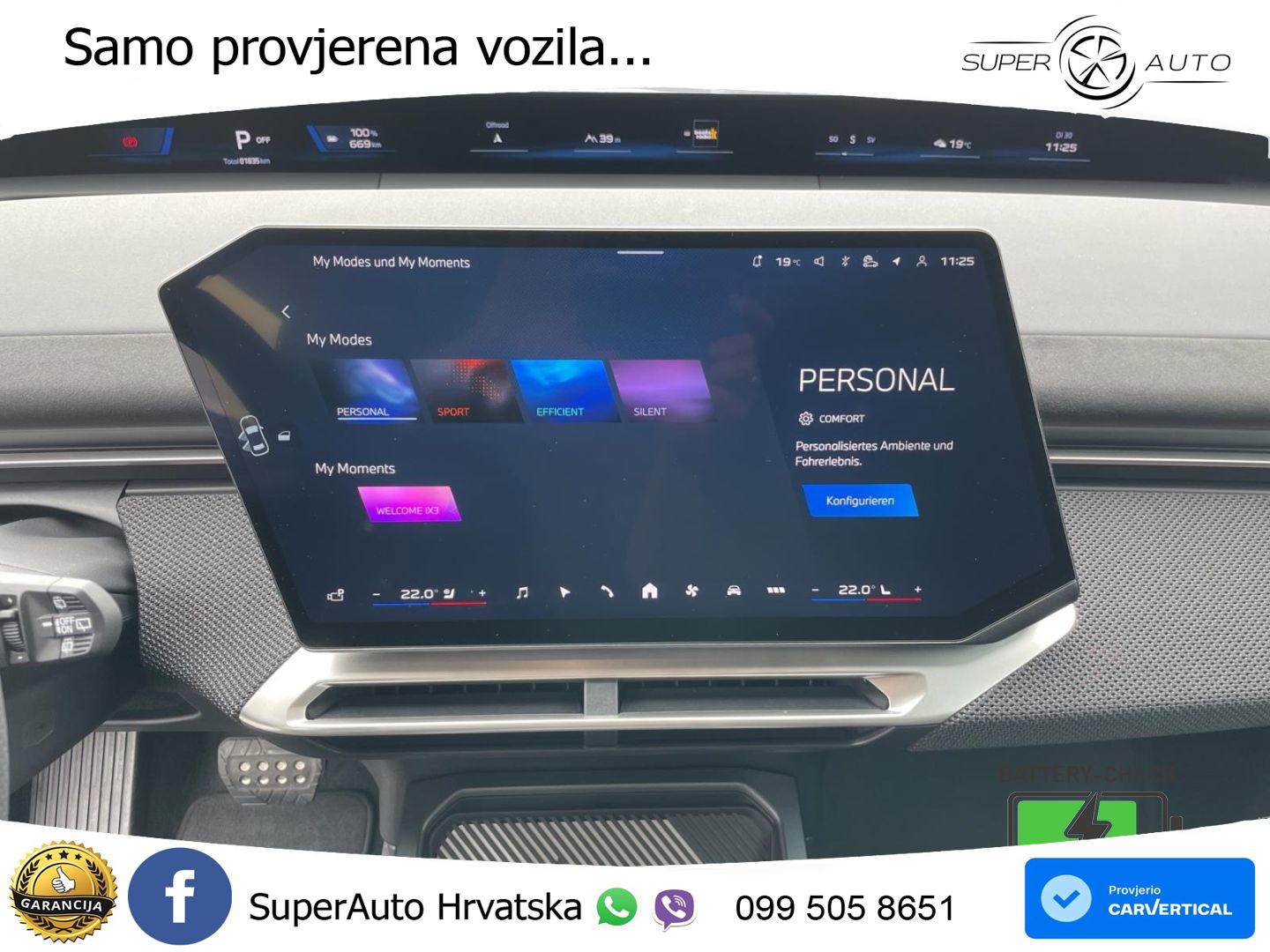 BMW iX3 50 108.7 kWh (469 KS) xDrive