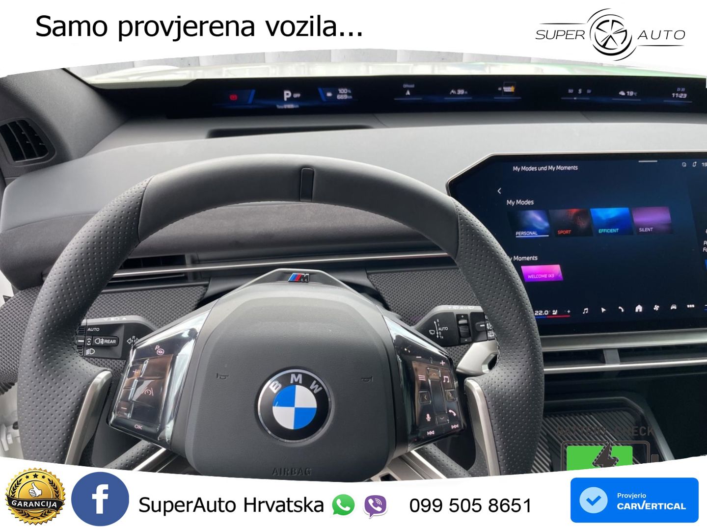 BMW iX3 50 108.7 kWh (469 KS) xDrive