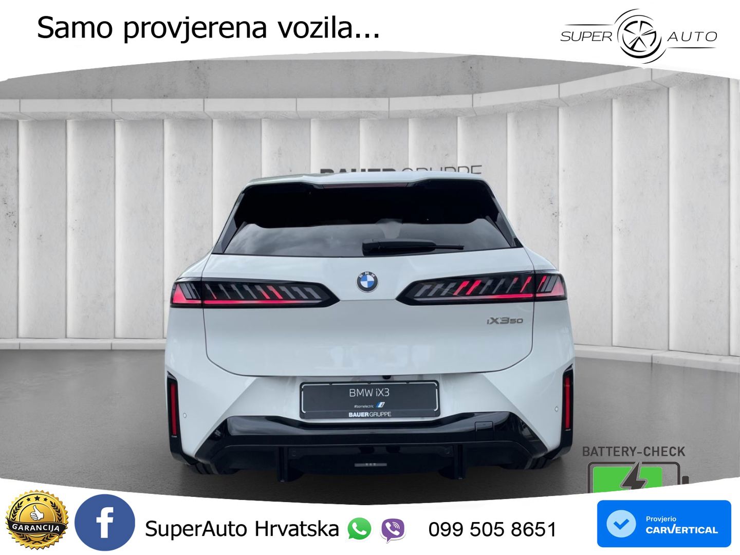 BMW iX3 50 108.7 kWh (469 KS) xDrive