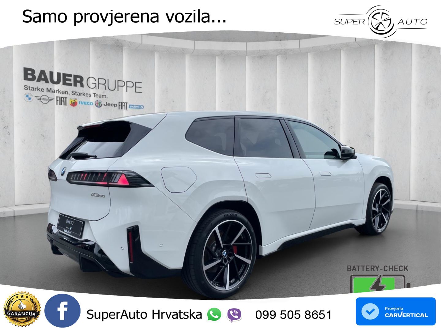 BMW iX3 50 108.7 kWh (469 KS) xDrive