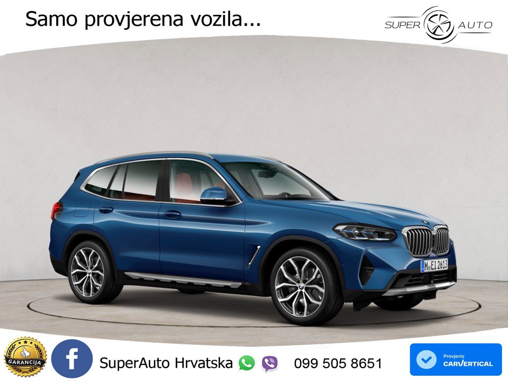 BMW X3 20d xDrive Steptronic LED+GR SJED+ACC