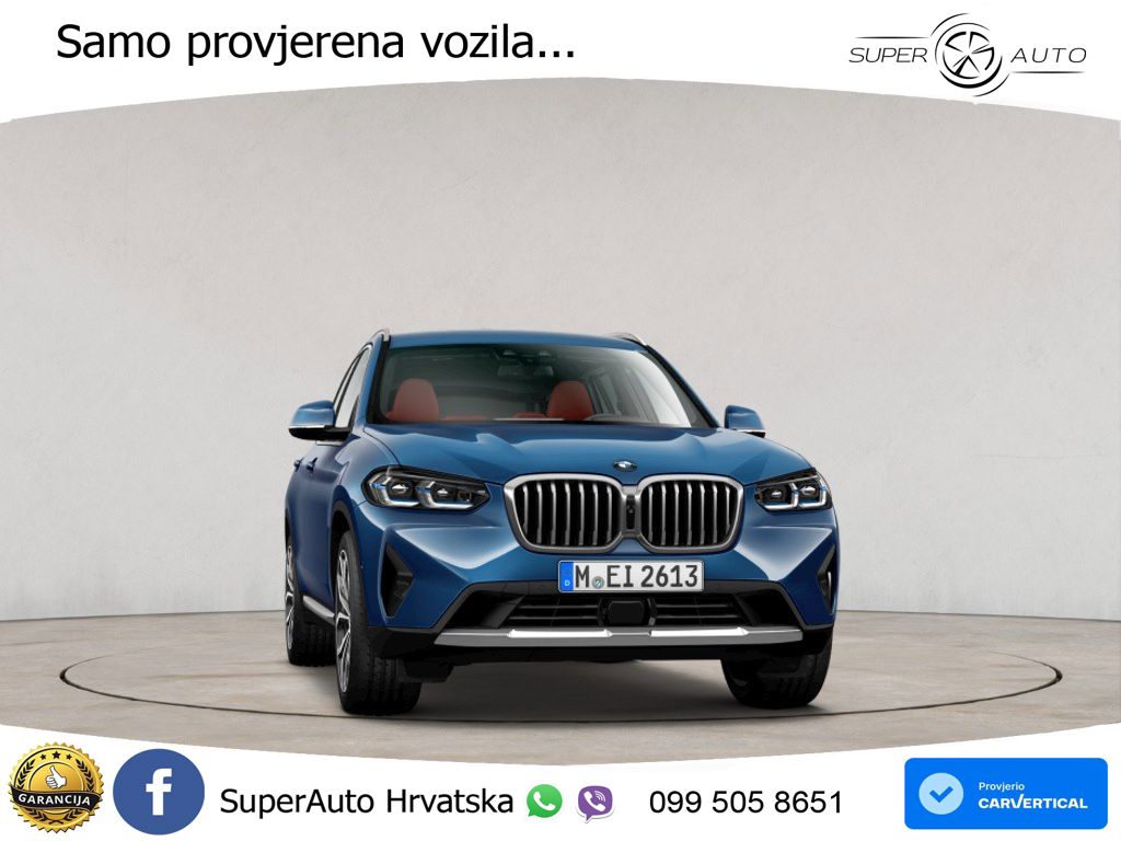 BMW X3 20d xDrive Steptronic LED+GR SJED+ACC