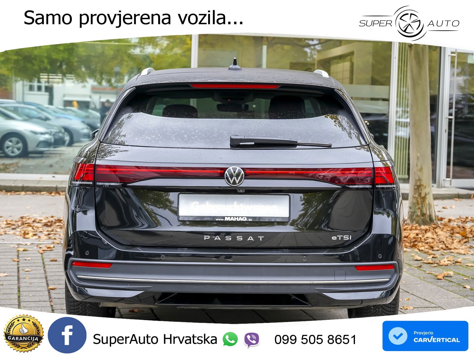 Volkswagen Passat Variant 1.5 eTSI (150 KS) DSG Business LED+GR SJED+ACC