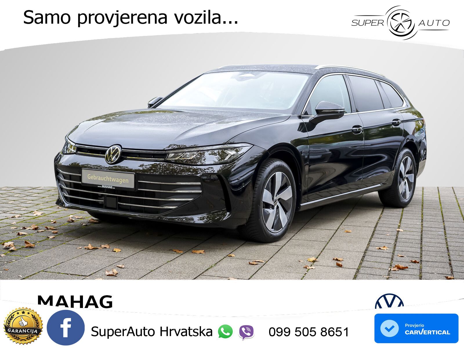 Volkswagen Passat Variant 1.5 eTSI (150 KS) DSG Business LED+GR SJED+ACC
