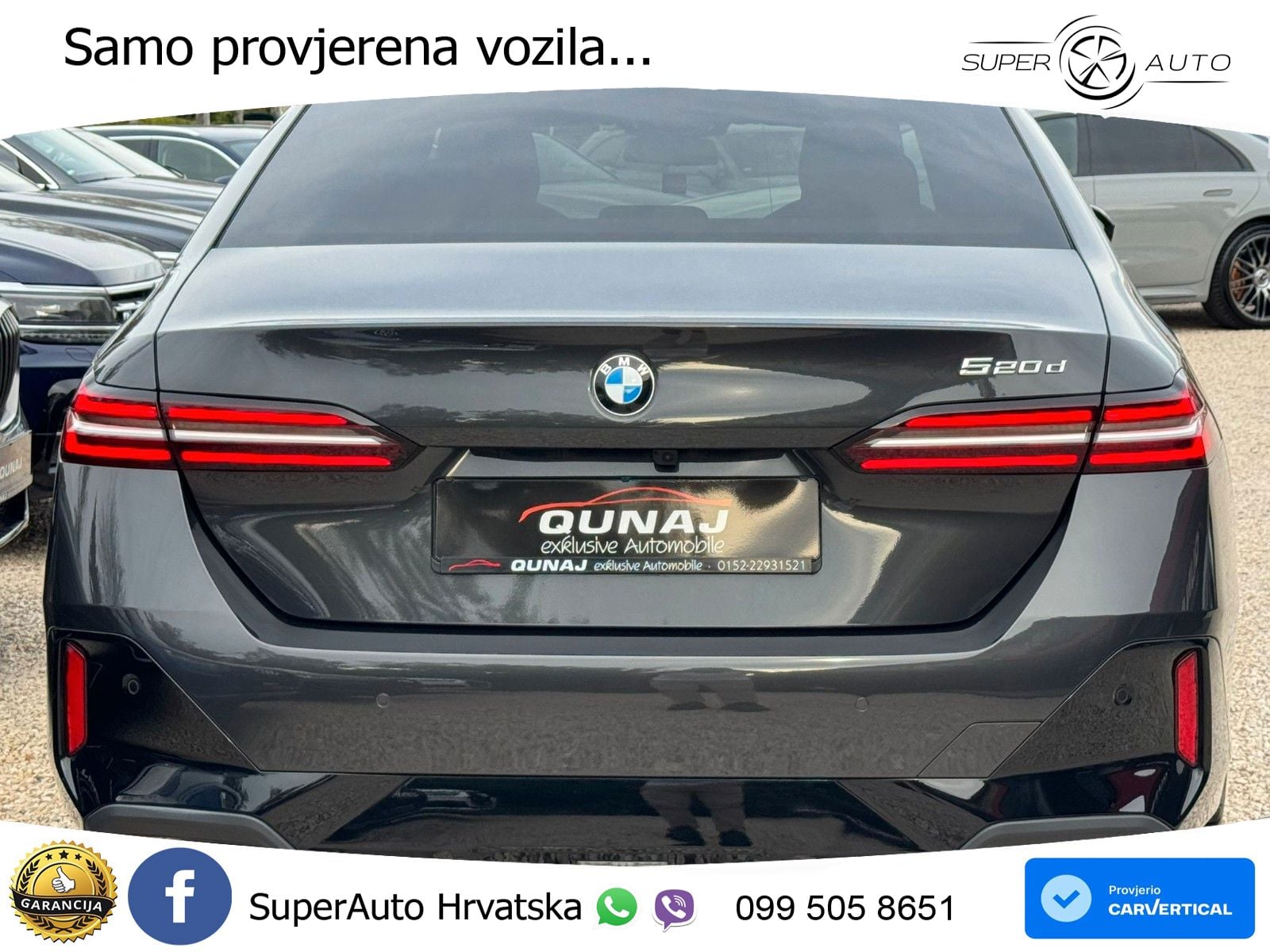 BMW 520d (197 KS) Steptronic LED+GR SJED+ACC