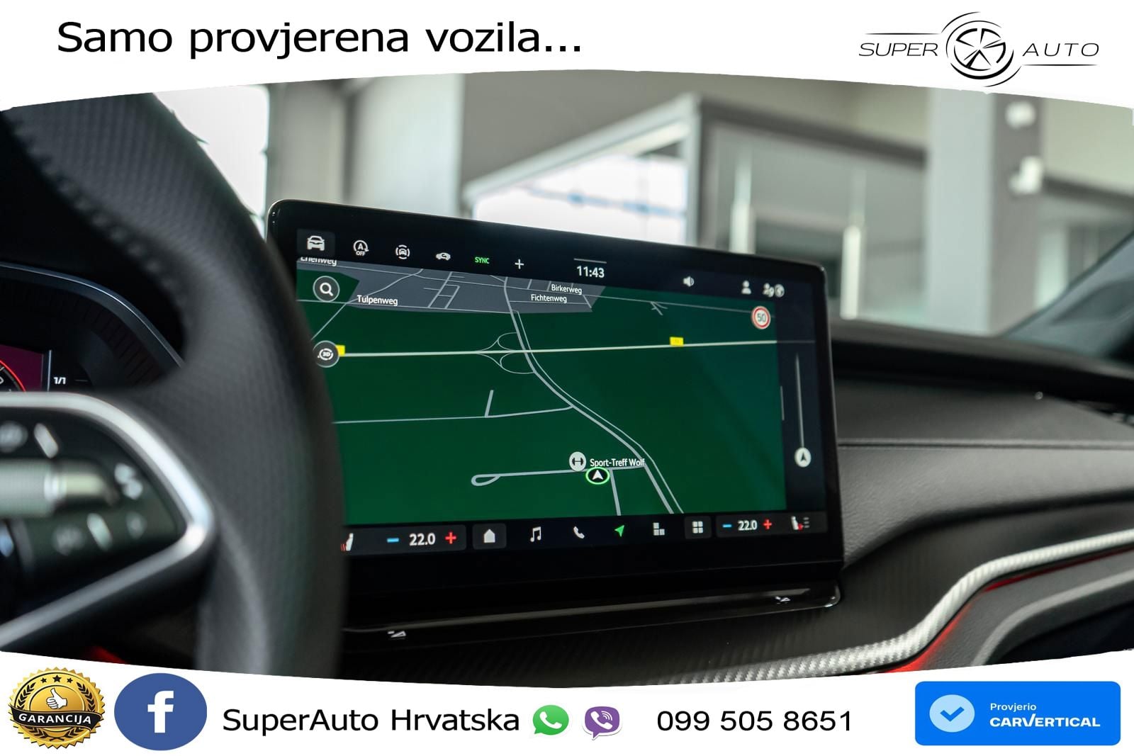 Škoda Octavia Combi 2.0 TSI (204 KS) 4x4 DSG SportLine LED+GR SJED+ACC
