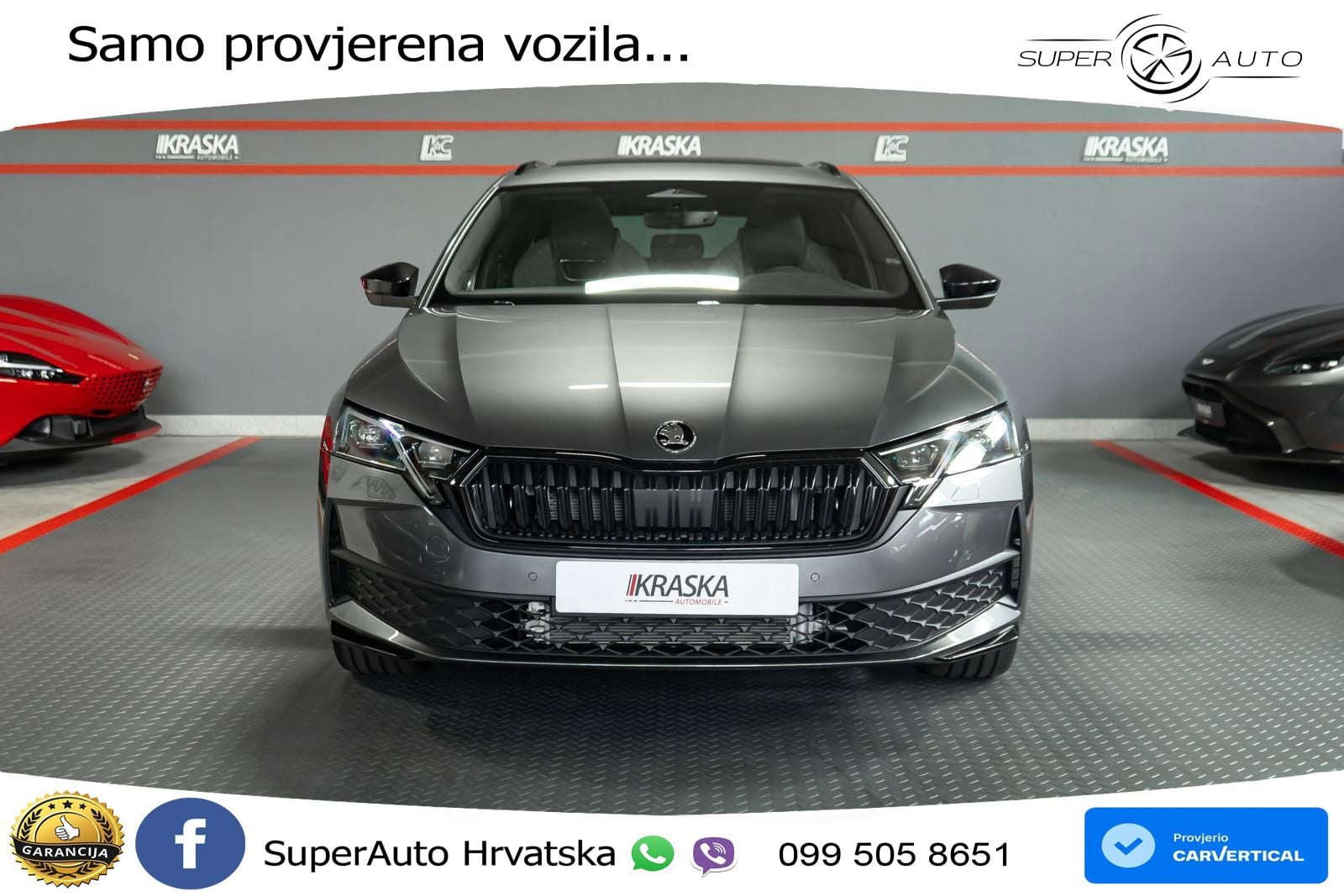 Škoda Octavia Combi 2.0 TSI (204 KS) 4x4 DSG SportLine LED+GR SJED+ACC