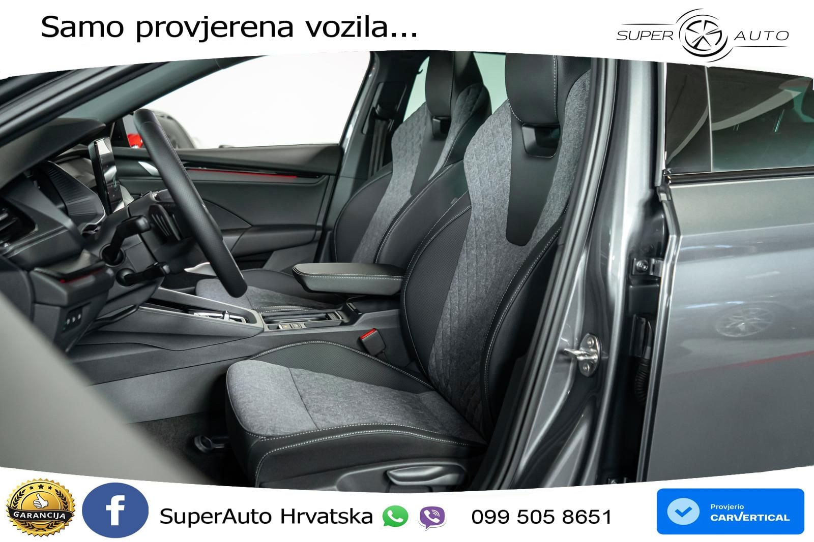 Škoda Octavia Combi 2.0 TSI (204 KS) 4x4 DSG SportLine LED+GR SJED+ACC