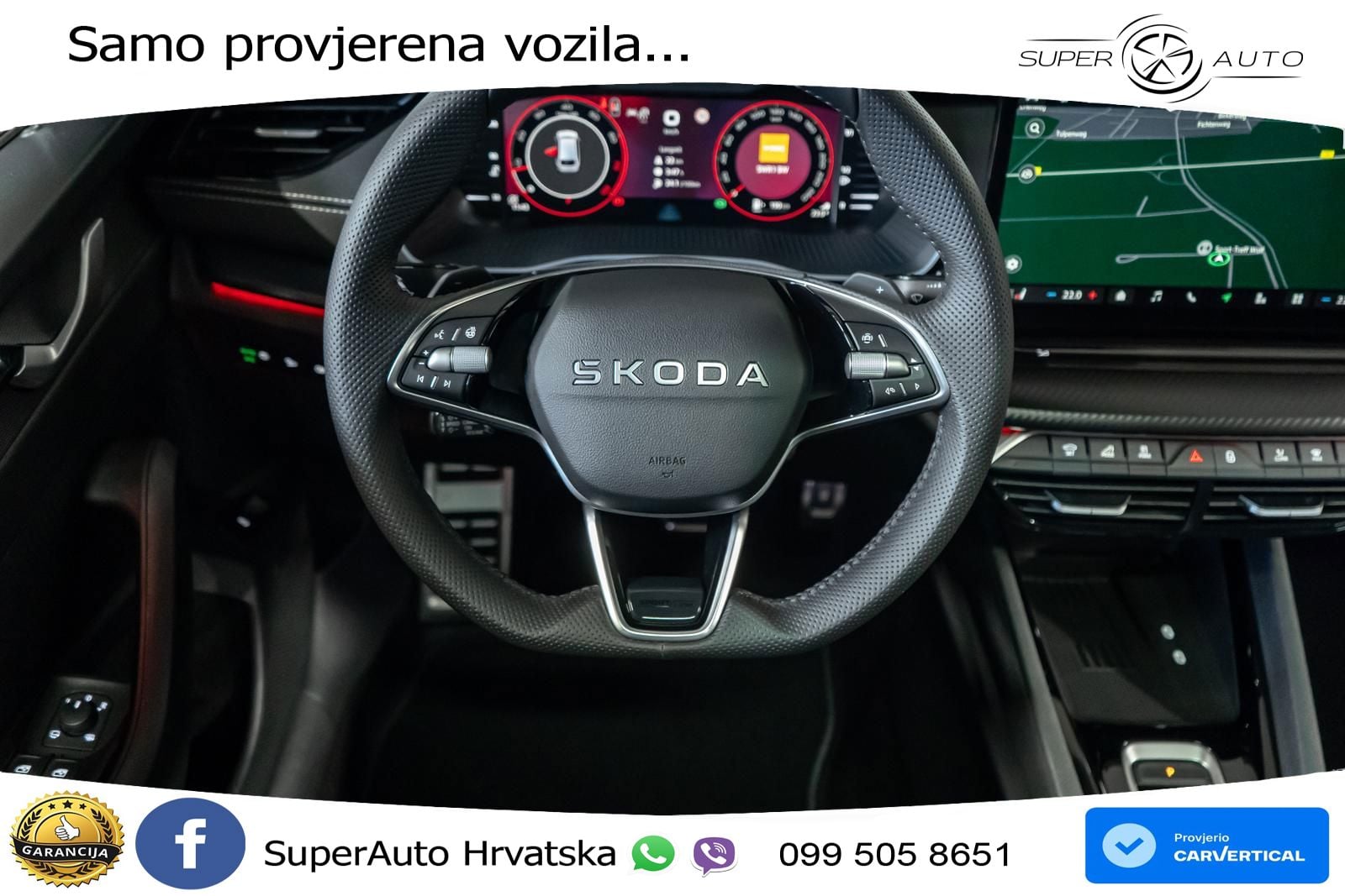 Škoda Octavia Combi 2.0 TSI (204 KS) 4x4 DSG SportLine LED+GR SJED+ACC