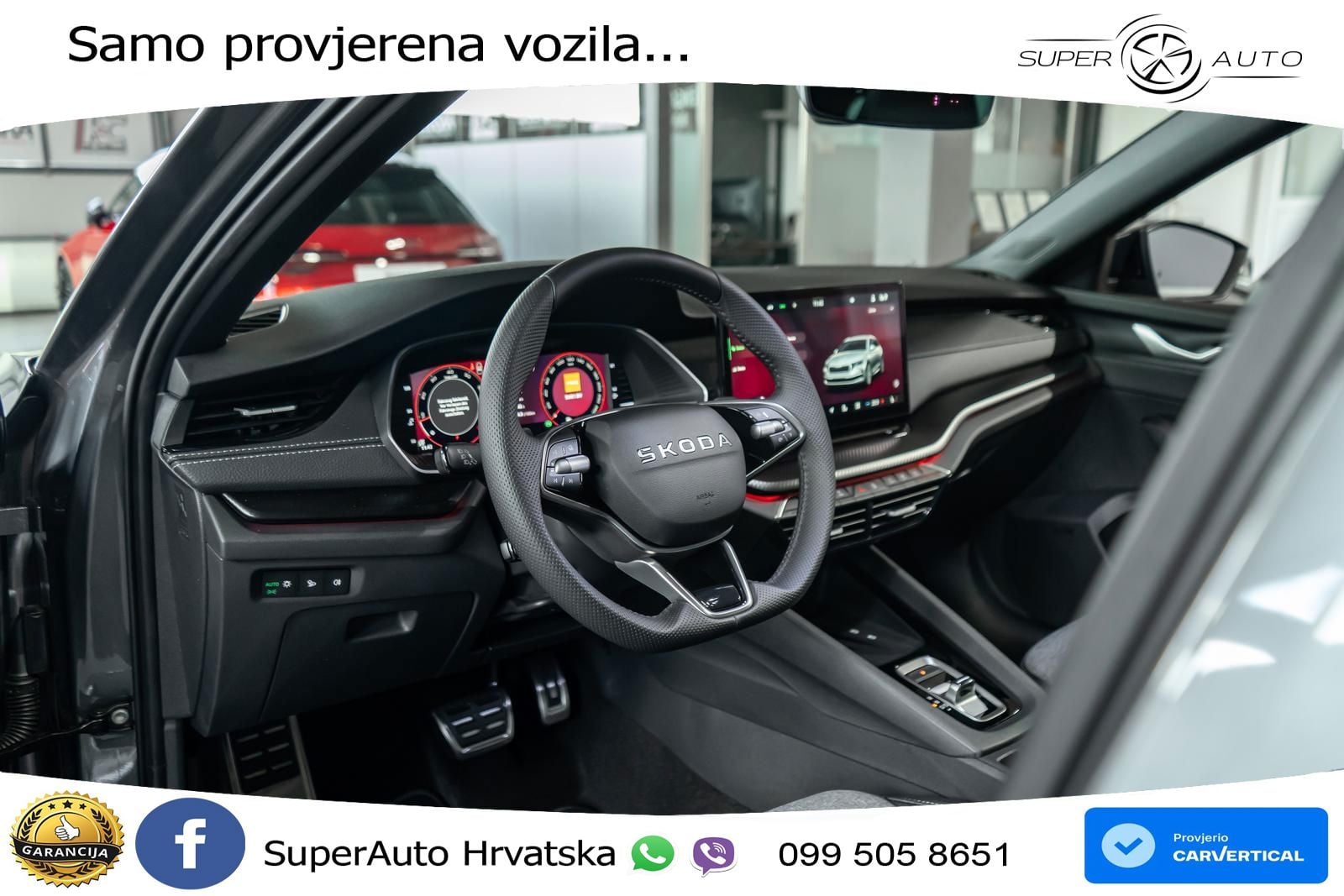 Škoda Octavia Combi 2.0 TSI (204 KS) 4x4 DSG SportLine LED+GR SJED+ACC