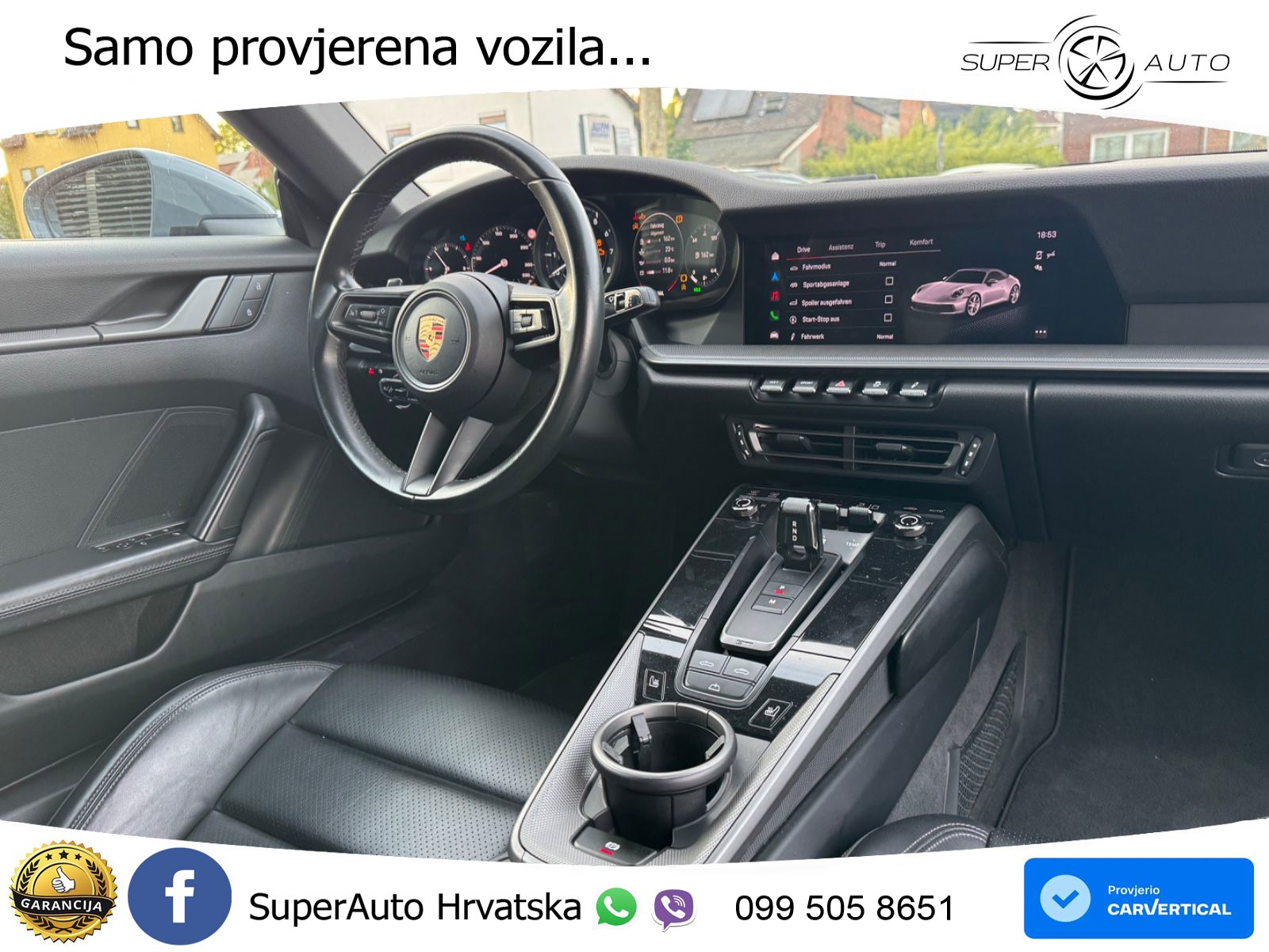 Porsche 911 Carrera Cabriolet 3.0 (385 KS) PDK ZRAČNI+ACC+GR SJED+KAM