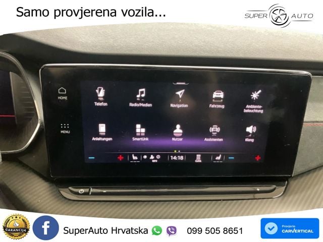 Škoda Octavia Combi RS 2.0 TDI (200 KS) DSG MATRIX+GR SJED+KAM