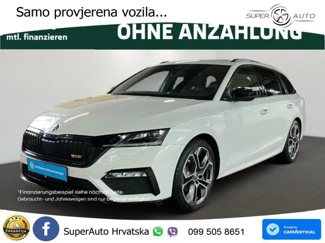 Škoda Octavia Combi RS 2.0 TDI (200 KS) DSG MATRIX+GR SJED+KAM