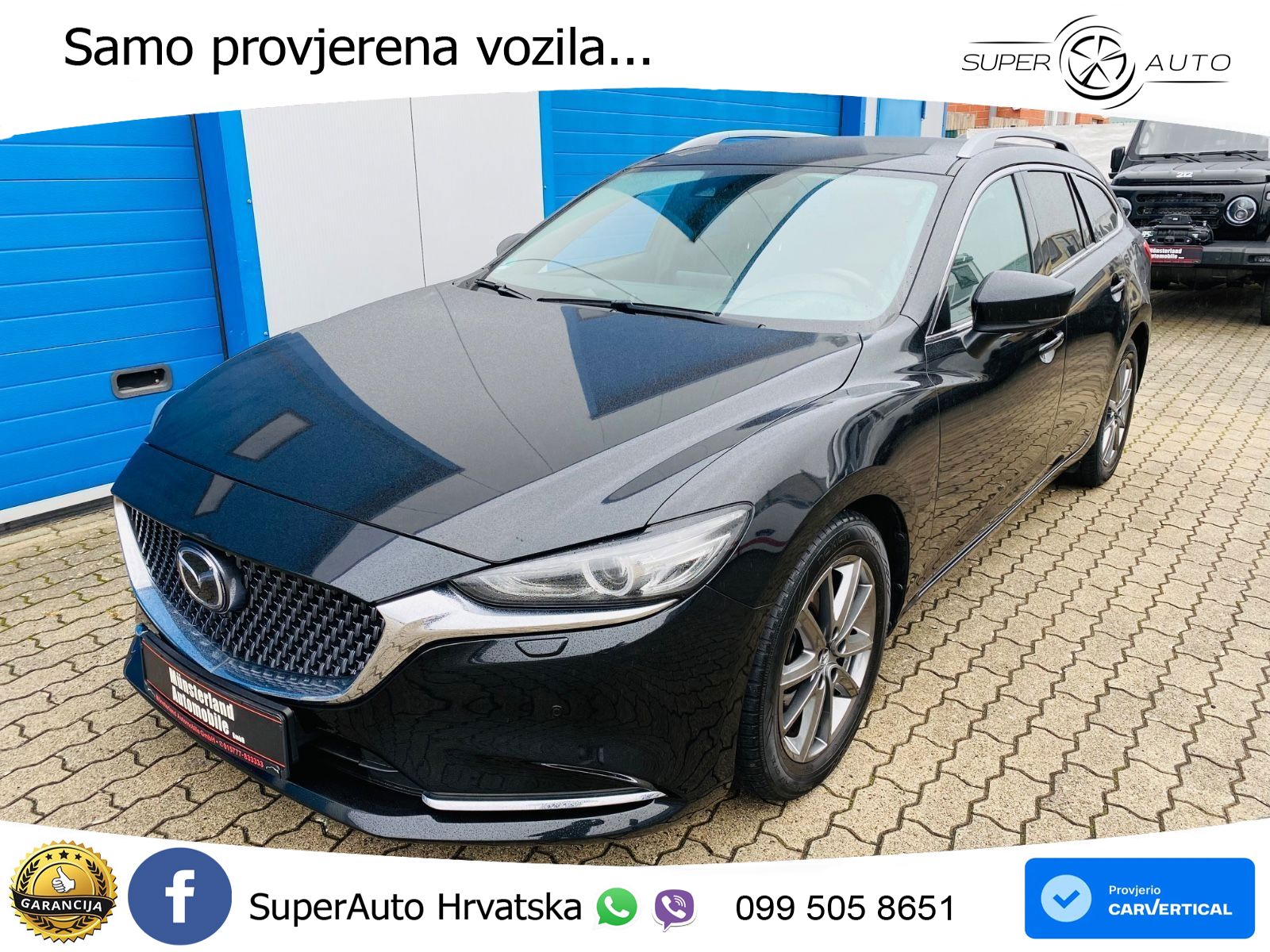 Mazda 6 Sport Combi 2.2 SKYACTIV-D (184 KS) SKYACTIV-Drive LED+GR SJED+ACC