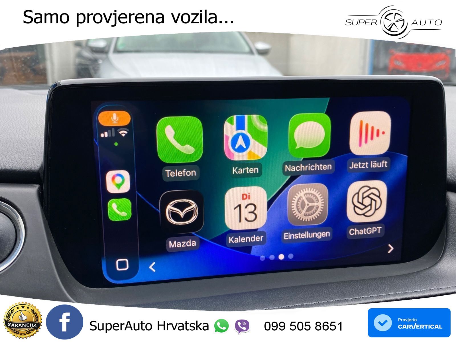 Mazda 6 Sport Combi 2.2 SKYACTIV-D (184 KS) SKYACTIV-Drive LED+GR SJED+ACC