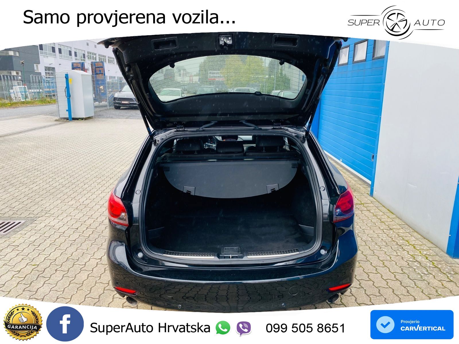 Mazda 6 Sport Combi 2.2 SKYACTIV-D (184 KS) SKYACTIV-Drive LED+GR SJED+ACC