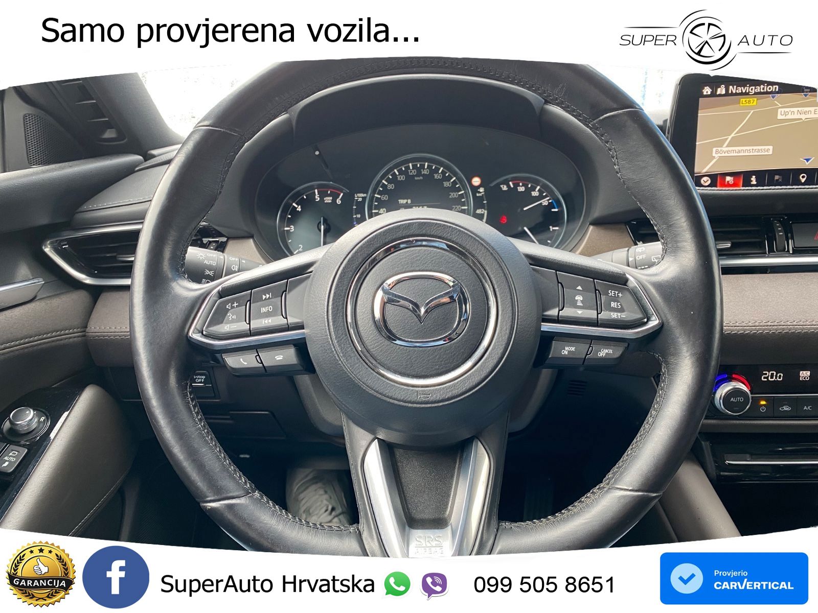 Mazda 6 Sport Combi 2.2 SKYACTIV-D (184 KS) SKYACTIV-Drive LED+GR SJED+ACC