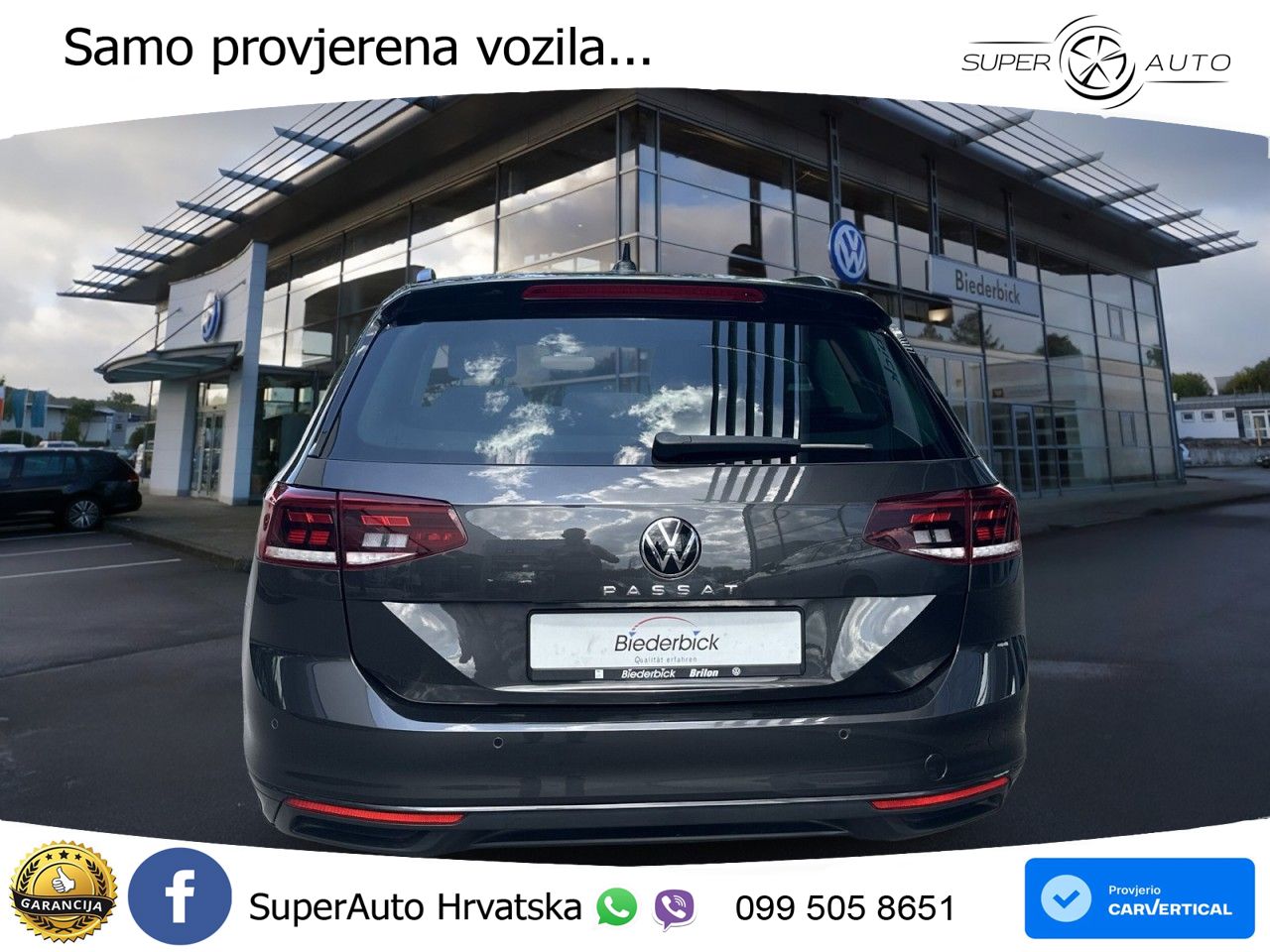 Volkswagen Passat Variant 2.0 TDI (150 KS) DSG Business LED+GR SJED+ACC
