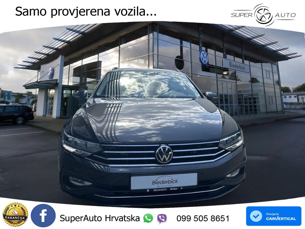 Volkswagen Passat Variant 2.0 TDI (150 KS) DSG Business LED+GR SJED+ACC