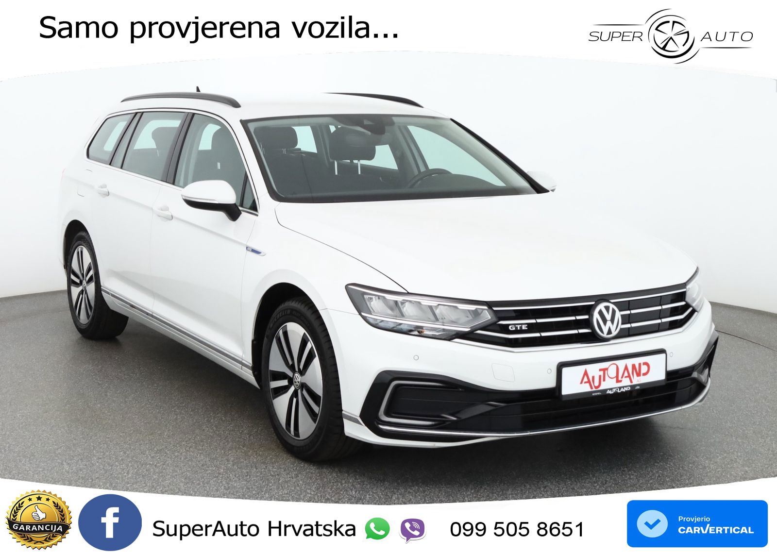 Volkswagen Passat Variant GTE 1.4 TSI (218 KS) DSG LED+GR SJED+ACC