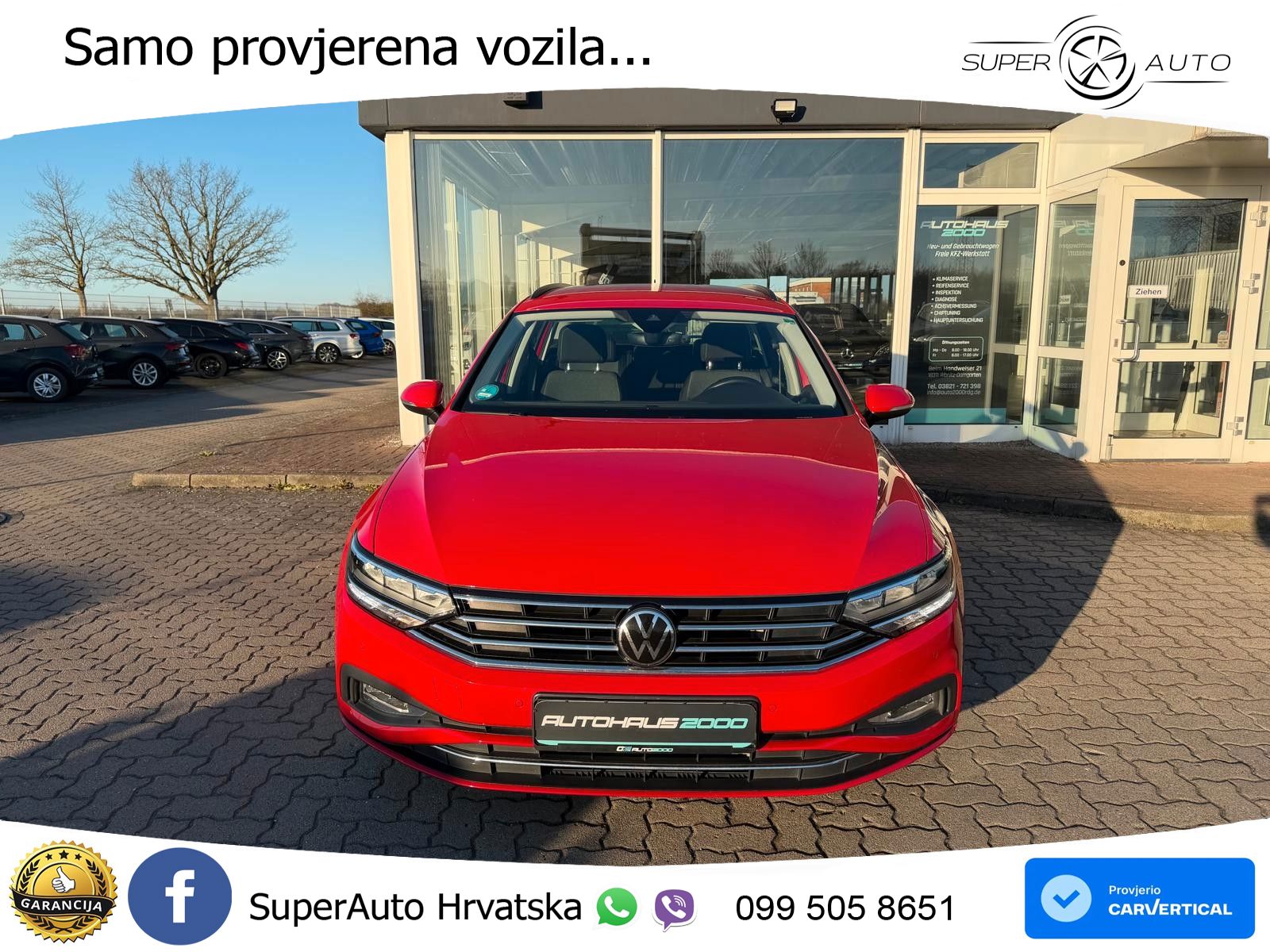 Volkswagen Passat Variant 2.0 TDI (122 KS) DSG Business LED+GR SJED+ACC