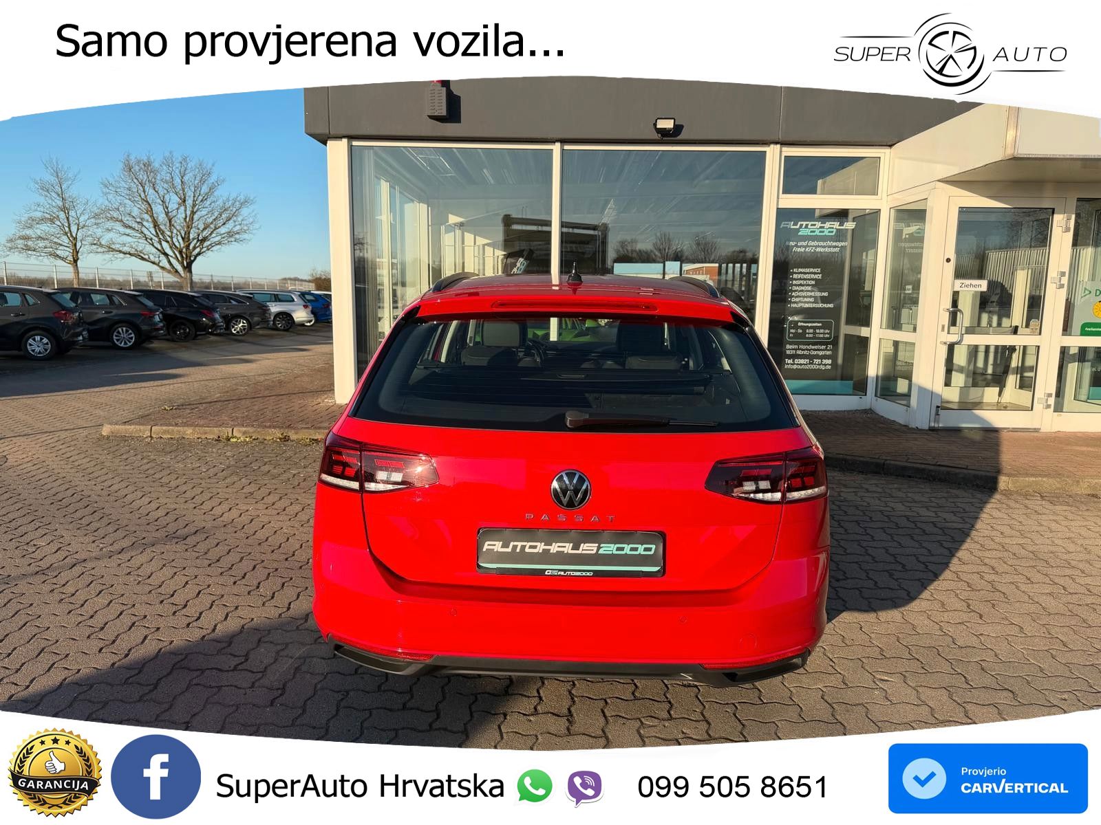 Volkswagen Passat Variant 2.0 TDI (122 KS) DSG Business LED+GR SJED+ACC
