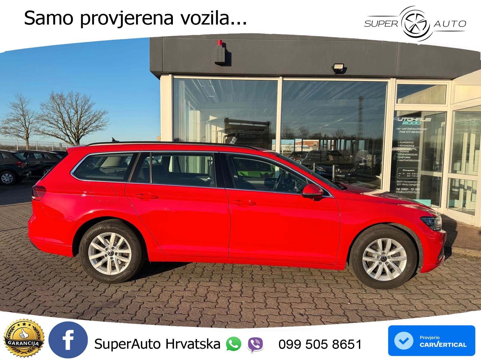 Volkswagen Passat Variant 2.0 TDI (122 KS) DSG Business LED+GR SJED+ACC