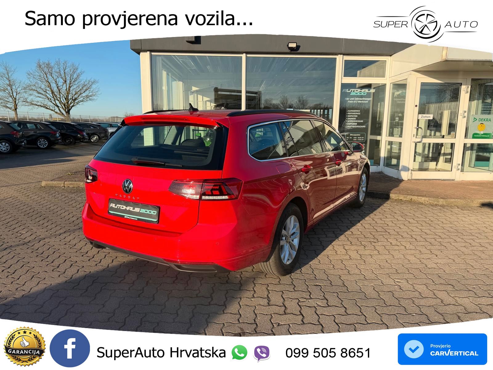 Volkswagen Passat Variant 2.0 TDI (122 KS) DSG Business LED+GR SJED+ACC