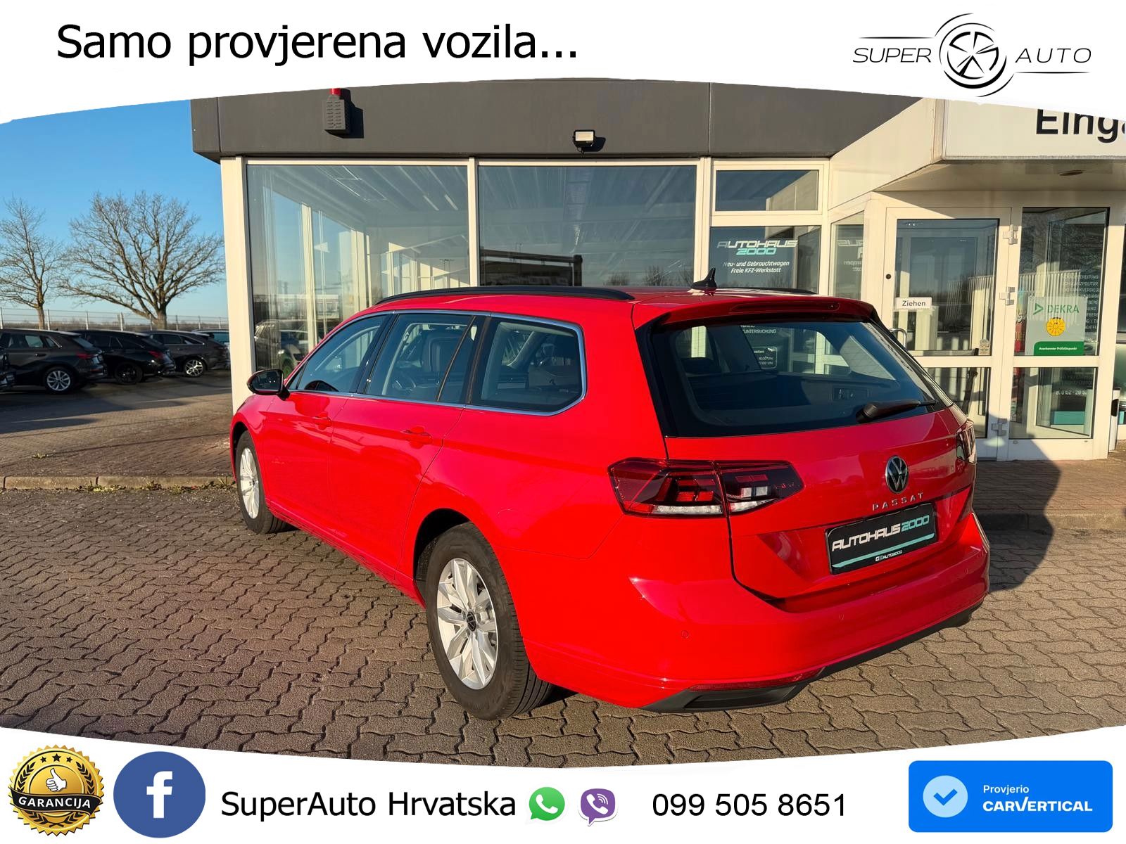 Volkswagen Passat Variant 2.0 TDI (122 KS) DSG Business LED+GR SJED+ACC