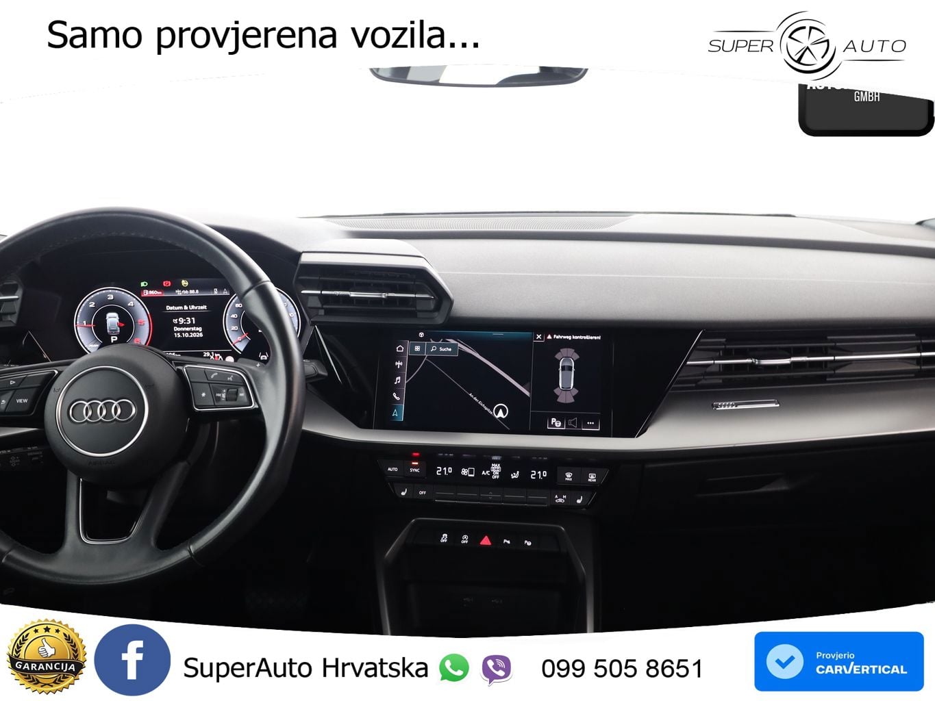 Audi A3 35 TDI (150 KS) S tronic LED+GR SJED+ACC