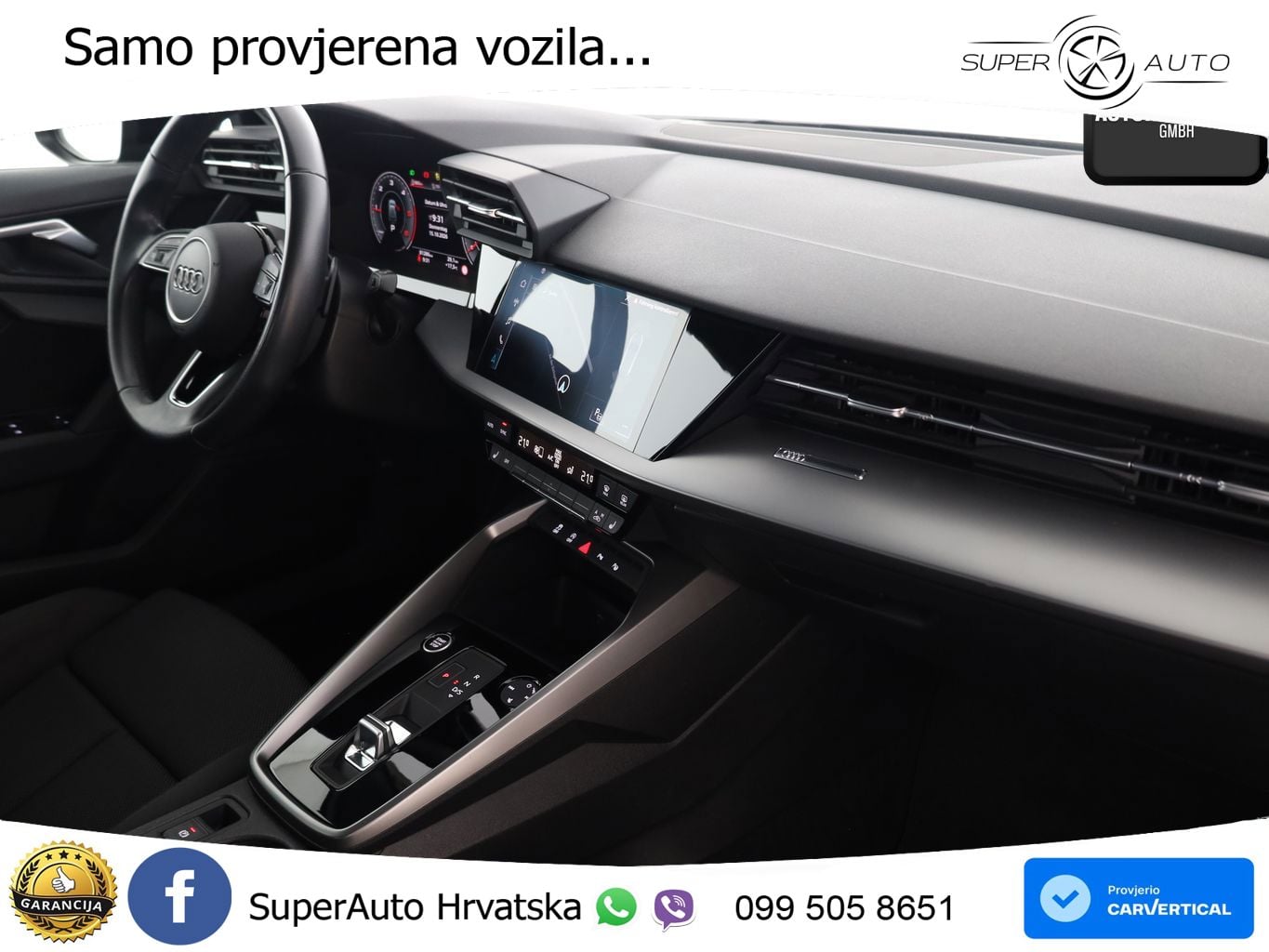 Audi A3 35 TDI (150 KS) S tronic LED+GR SJED+ACC