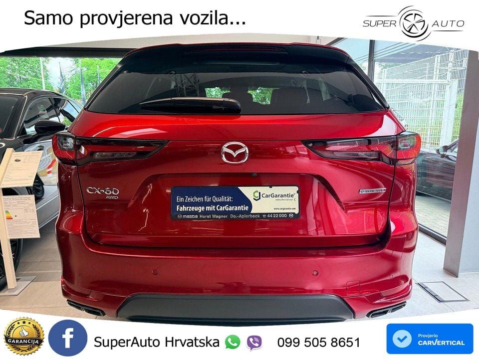 Mazda CX-60 3.3 e-Skyactiv D (254 KS) AWD Automatic MATRIX+GR SJED+KAM
