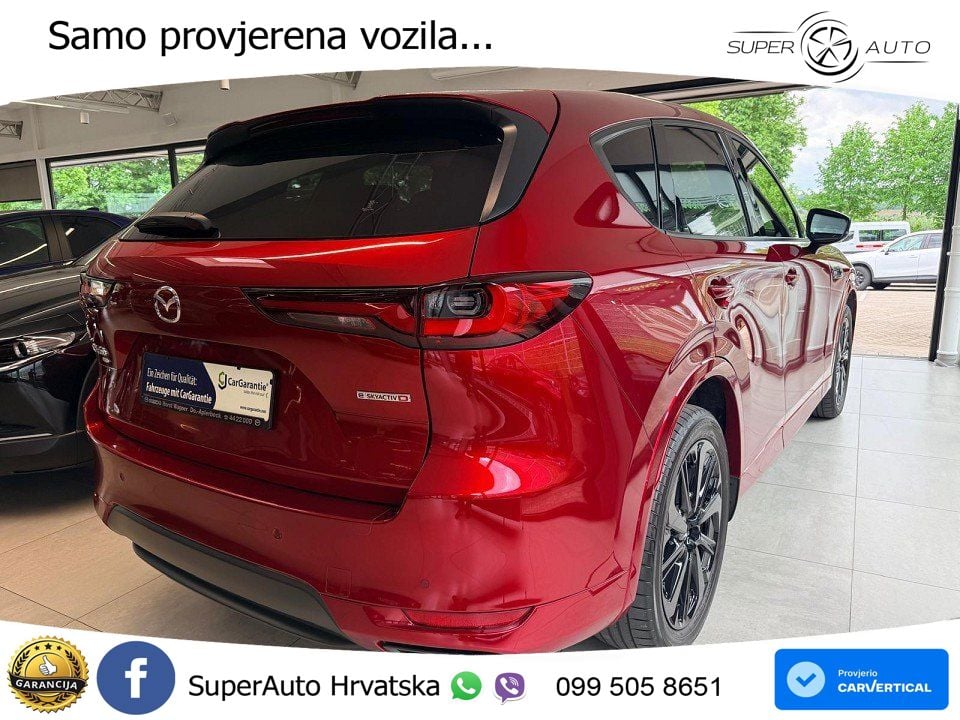 Mazda CX-60 3.3 e-Skyactiv D (254 KS) AWD Automatic MATRIX+GR SJED+KAM