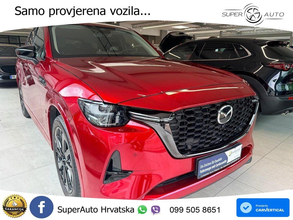 Mazda CX-60 3.3 e-Skyactiv D (254 KS) AWD Automatic MATRIX+GR SJED+KAM