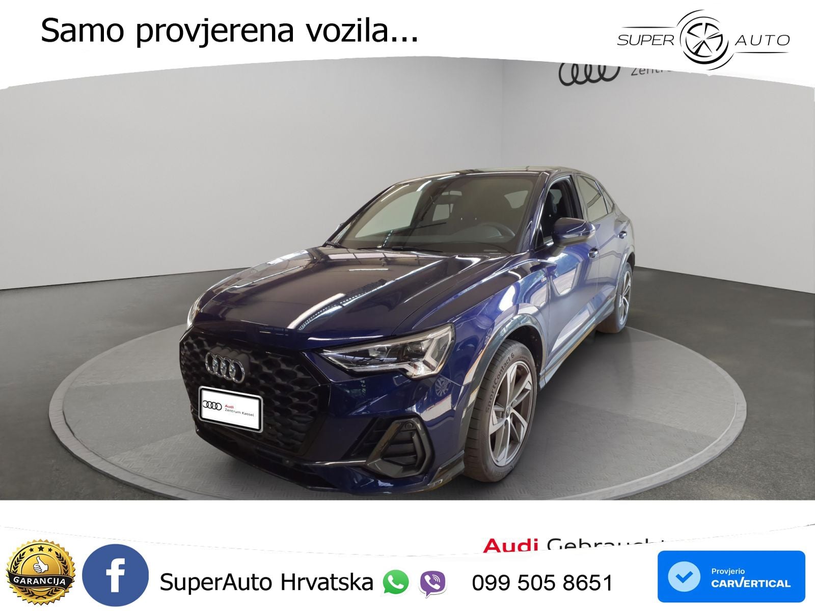 Audi Q3 Sportback 40 TFSI (190 KS) quattro S tronic S line