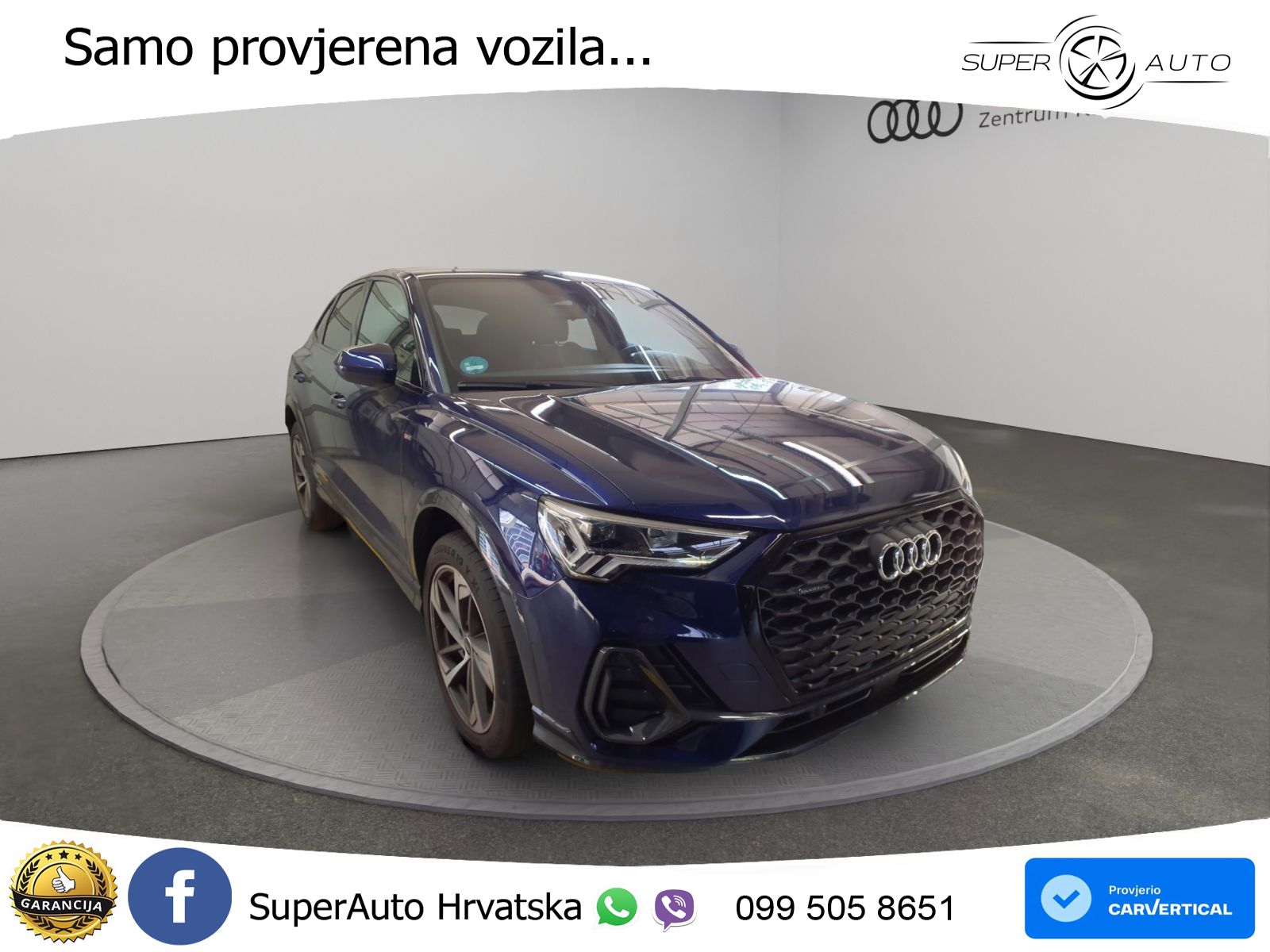 Audi Q3 Sportback 40 TFSI (190 KS) quattro S tronic S line